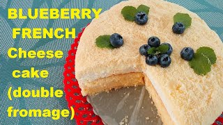 Blueberry Double Cheesecake  Fromage Cheese  No 49 [upl. by Lananna]