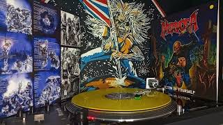 Nervosa  Urânio Em Nós Brazil Edition Yellow Vinyl 2014 [upl. by Hamimej]