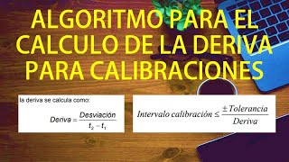 Algoritmo para el cálculo de la deriva y el intervalo de calibración  Pseudocódigo Pseint y Matlab [upl. by Asle364]