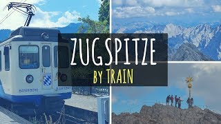 To the Zugspitze by train from GarmischPartenkirchen  Travel Germany [upl. by Annoyi571]