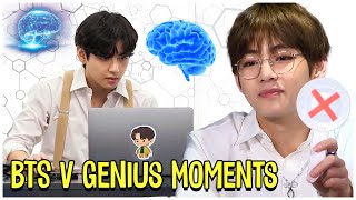 BTS Kim Taehyung Genius Moments [upl. by Nelyak]