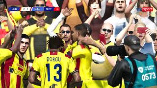 eFootball PES 2024 carriera allenatore arriva Conte Lecce  Bari 21 Serie A Derby [upl. by Louanne]