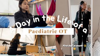 A DAY IN THE LIFE OF A PEDIATRIC OCCUPATIONAL THERAPIST [upl. by Leahcimnoj]