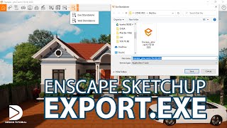 Enscape SketchUp Exportexe [upl. by Artimas]