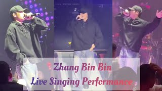 Vin Zhang Bin Bin Live Singing Performance vinzhang zhangbinbin viral [upl. by Sinnej]