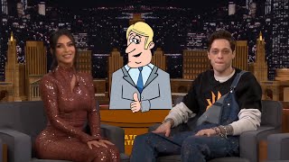 Kim Kardashian and Pete Davidson First Interview Together [upl. by Lillis]