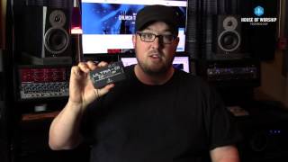 How to Use a Direct Box DI with a Bass Guitar Amplifier  Church Tech Tip Tuesday [upl. by Odiug277]