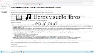 📖 🎵 Libros y audio libros en icloud [upl. by Fogg]