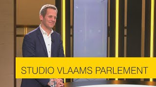 Studio Vlaams Parlement met Robrecht Bothuyne [upl. by Ahsiniuq9]