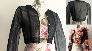 I Make the Base Jacket for My Apricot Floral Jacket 🧡🧥🌸 [upl. by Plerre436]