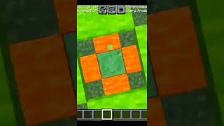 🫨Orange amp Green Minecraft reverse ◀️ drop illusion 😵‍💫shorts minecraft illusion subscribe [upl. by Whatley352]