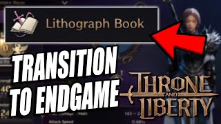 How to Use the Lithographic Book to Gear Up  Throne amp Liberty [upl. by Eloisa640]