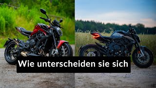 Mv Agusta Brutale 800 RR vs Dragster 800 RR Teil 1 [upl. by Petey]