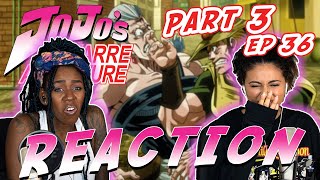 JBA Stardust Crusaders Part 3 Episode 36  quotHol Horse and Boingo Part 1quot REACTION [upl. by Inanak15]