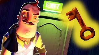 NEW KEY NEW ENDING HELLO NEIGHBOR SECRETS amp MYSTERIES  Hello Neighbor 3 [upl. by Jung738]