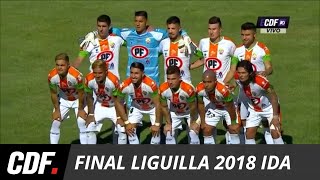 Cobresal 2  1 Cobreloa  Liguilla Torneo Loto 2018  Final Ida  CDF [upl. by Marozas405]