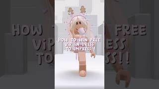 HOW TO GET FREE VIP IN DTI  ✅  EASY roblox dresstolmpres shorts dti robloxshorts [upl. by Oloapnaig]