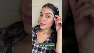 The best way to keep your brows looking on point eyebrows waxing eyebrowtutorial [upl. by Casandra911]