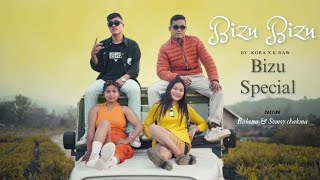 KRAW BIZU BIZU FT KORA  BIZU SPECIALBABONA amp SOMOY CHAKMA RAP VIDEO 2K24 [upl. by Anilrats]