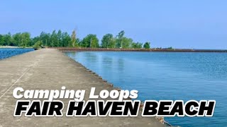 Fair Haven Beach State ParkCamping Loop Tour [upl. by Yeliab769]