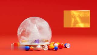 W Global  Snowglobe Ident [upl. by Jablon655]