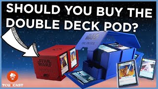 Should You Buy The Star Wars Unlimited Double Deck Pod  Gamegenic Deckbox Review [upl. by Vyse]