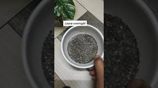 Viral korean chia seeds mask  chia seeds face mask reels ytshorts skincare [upl. by Kurman]