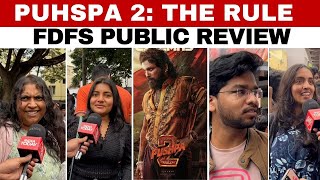 Pushpa 2 FDFS Public Talk amp Review  Public Reaction  Allu Arjun  Sukumar  Rashmika Mandanna [upl. by Lehar]