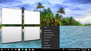 How to Add quotToolBarquot To The quotTaskbarquot on Windows [upl. by Lal715]