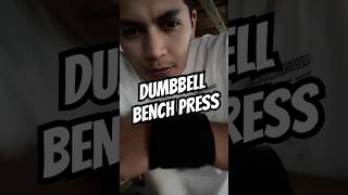 Dumbbell Bench Press shorts gym gymmotivation gymlife [upl. by Lew]