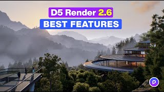 D5 Render 26 Best Features  AI Atmosphere UV Randomizer and more [upl. by Aehr]