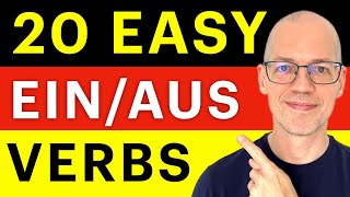 20 EASY Verbs German for Beginners [upl. by Ominorej]