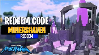 ALL NEW CODES for MINERS HAVEN [upl. by Dianthe390]