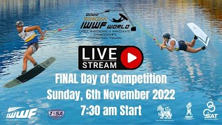 2022 SINGHA IWWF World Cable Wakeboard amp Wakeskate Championships  Day 6 [upl. by Matuag]