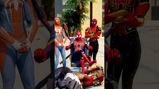 Spiderman vs zombie 😲 gta music gtav gtasuperheroes superhero marvel spiderman scary shorts [upl. by Annaiek]