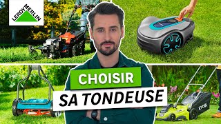 Comment choisir sa tondeuse   Leroy Merlin [upl. by Jarvis750]