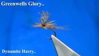 Tying a Greenwells Glory Dynamite Harry DryFly by Davie McPhail [upl. by Roque]