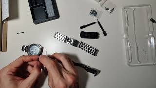 Fullmosa Quick Release Watch band Stainless Steel Watch strap 16mm 18mm 19mm 20mm 22mm or 24mm [upl. by Sewellyn]