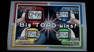 4 Player WarioWare Inc Mega Party Game Gameplay Wobbly Bobbly 1 [upl. by Avilys]