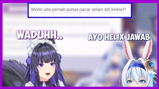 Pertanyaan yang membuat Helix ketarketir【Gentiana Helix dan Charlotte Sylvilia】 [upl. by Lanna]