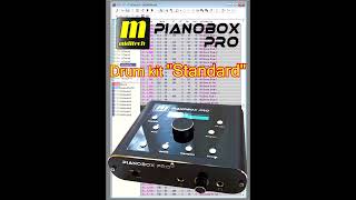 MIDITECH PIANOBOX PRO 生っぽいドラム音比較 Shorts [upl. by Nahttam]