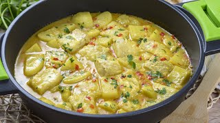 Patatas con bacalao un guiso tradicional con todo el sabor [upl. by Neona]