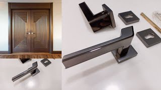 Mortise Door Lock Handle Set  Unboxing Heavy Duty Mortise Door Lock  Handle Lock [upl. by Selhorst]