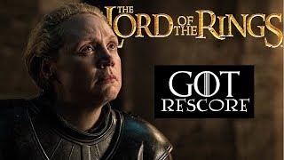 Jaime knights Brienne scene with the Gondor theme  GOT Rescore [upl. by Cally]