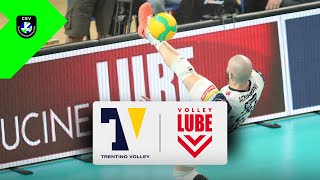 TRENTINO Itas vs Cucine Lube CIVITANOVA  Match Highlights [upl. by Nairb]