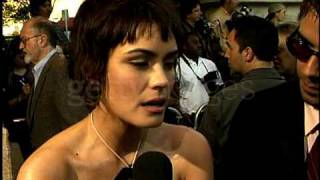 Shannyn Sossamon interview at the Knights tale premiere [upl. by Endora]