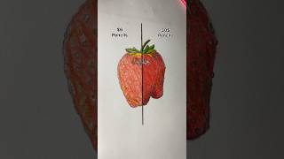 draw strawberry  art dessin drawing painting easydraw howtodraw easydrawing satisfying [upl. by Montagu249]