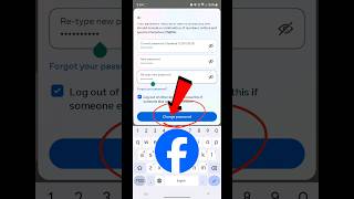 facebook password change  facebook ka password kaise change kare  how to change facebook password [upl. by Enymzaj]