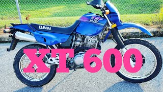 1994 Yamaha XT 600  Greatest forgotten bike ever Cold Start  Exhaust Sound amp Review FOR SALE [upl. by Indys972]