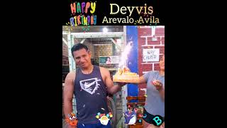 Un feliz cumpleaños al sobrino deyvis arevalo avila🥳🥳🥳🥳 [upl. by Elocin453]